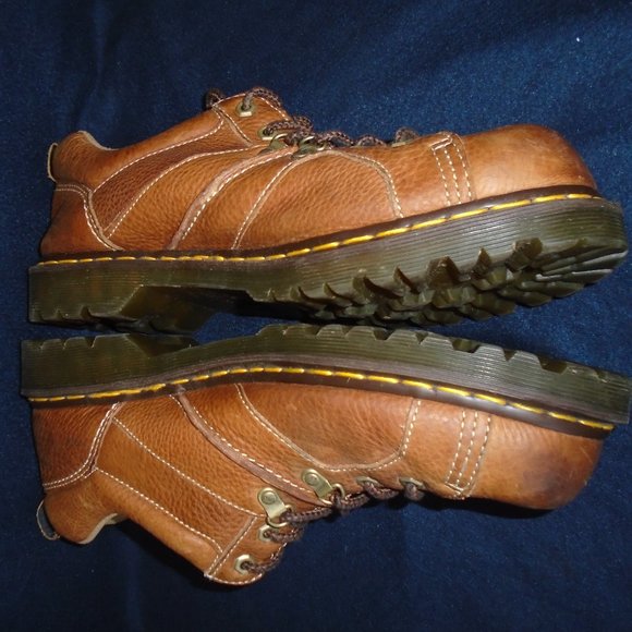 Dr. Martens Finnegan Leather Shoes Chunky Oxford Low Top Brown, Men\'s  Size 12 main image 7